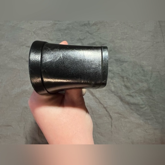 Gucci— Madelyn Malaga Crystal Square G Leather Mules 35 / 36 Block Heel - Picture 9 of 16